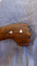 Pearl Heart Hand Chain